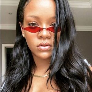 Roberi & Fraud Red KNC Lips Sunglasses